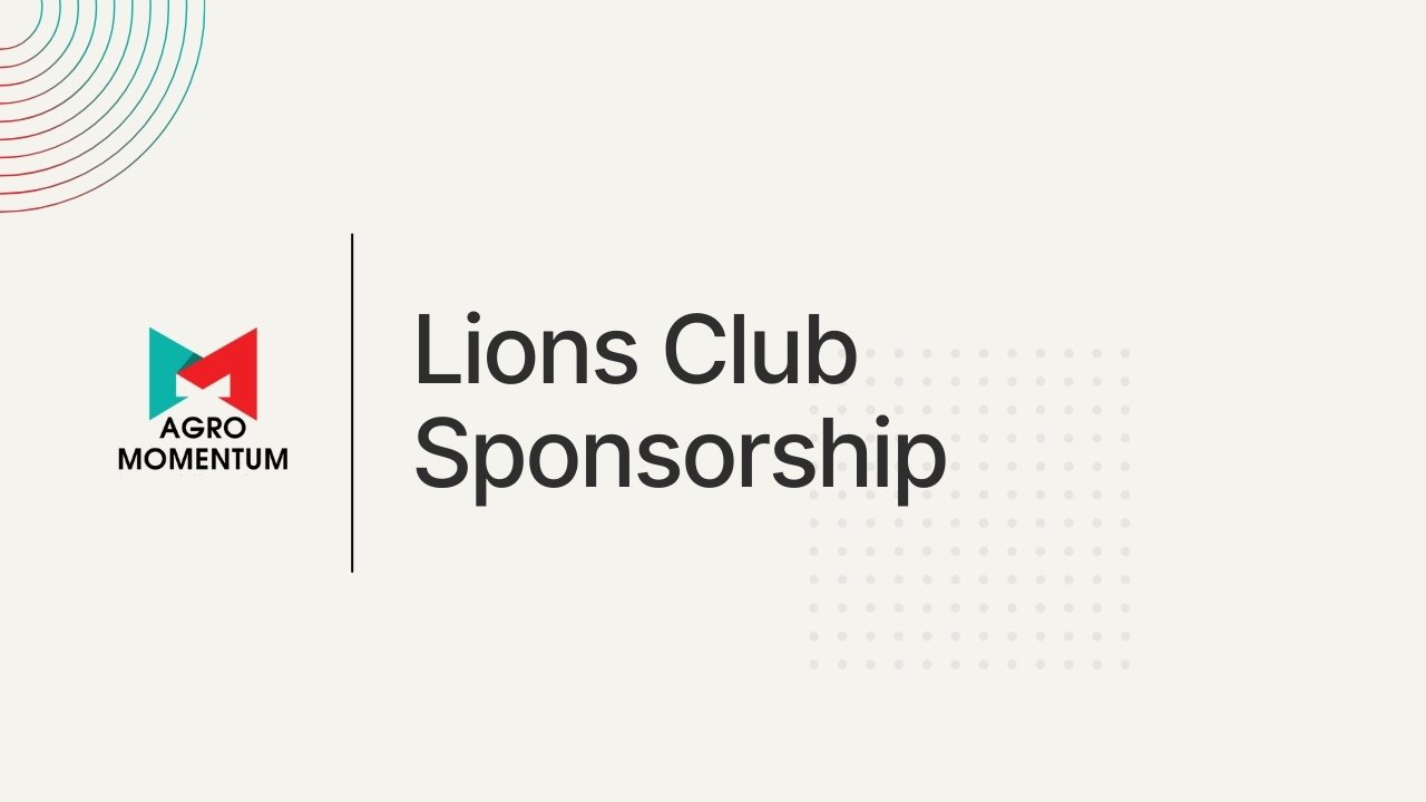 Lions Club Sponsorship